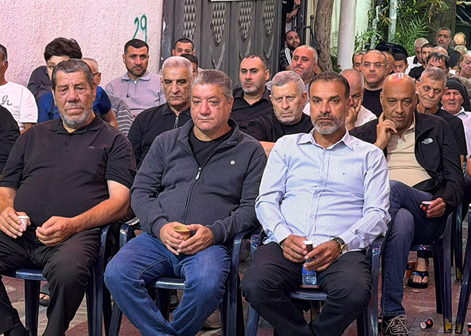 لقاء انتخابي موسّع دعمًا للقائمة العربية الموحدة في جلجولية